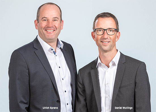 Ulrich Spranz und Daniel Wullings