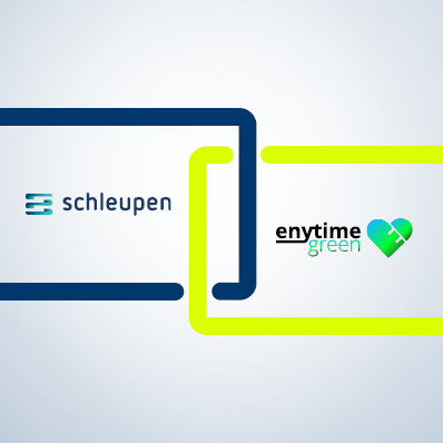 Schleupen integriert enytime.green in SchleupenOne-App
