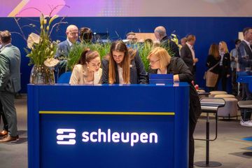 E-world 2025: Messestand der Schleupen SE
