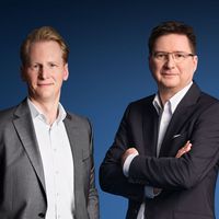 Dr. Volker Kruschinski, Vorstandsvorsitzender (CEO/CMO), Schleupen SE Kersten Heineke, Vorstand (COO), Schleupen SE